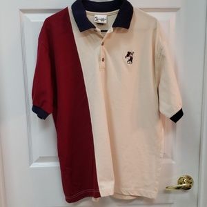 Large Vintage Disney World Golf Polo